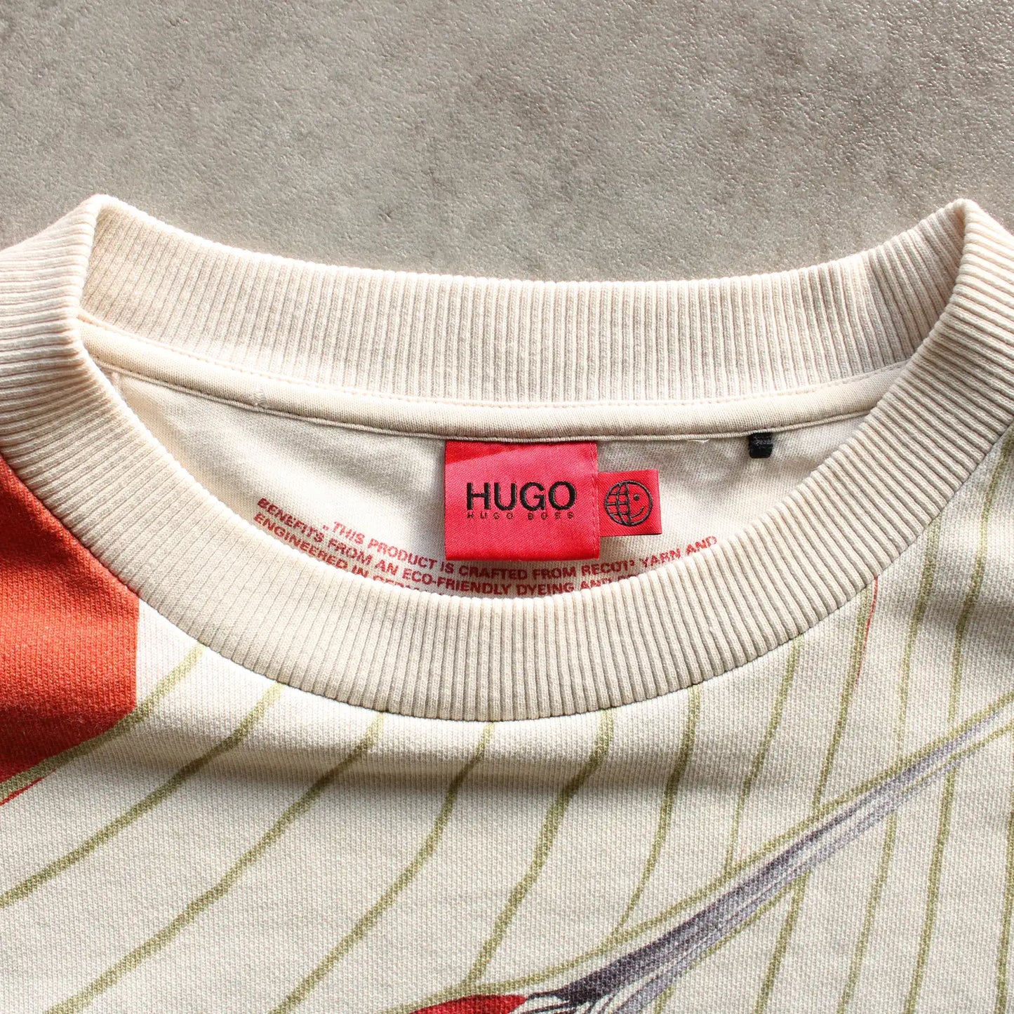 Hugo Boss Dashimaki Sweatshirt – Red/White (Man-S)