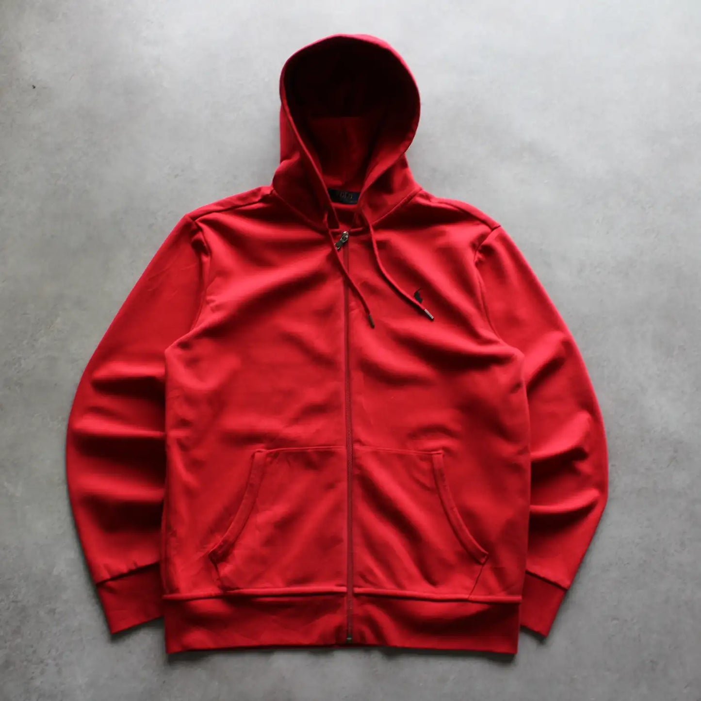 Ralph Lauren Full-Zip Hoodie – Red (Man-M)