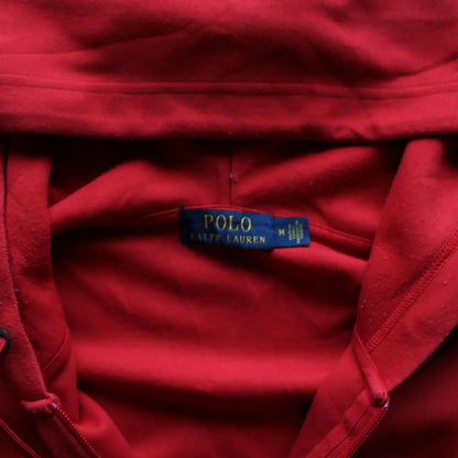 Ralph Lauren Full-Zip Hoodie – Red (Man-M)