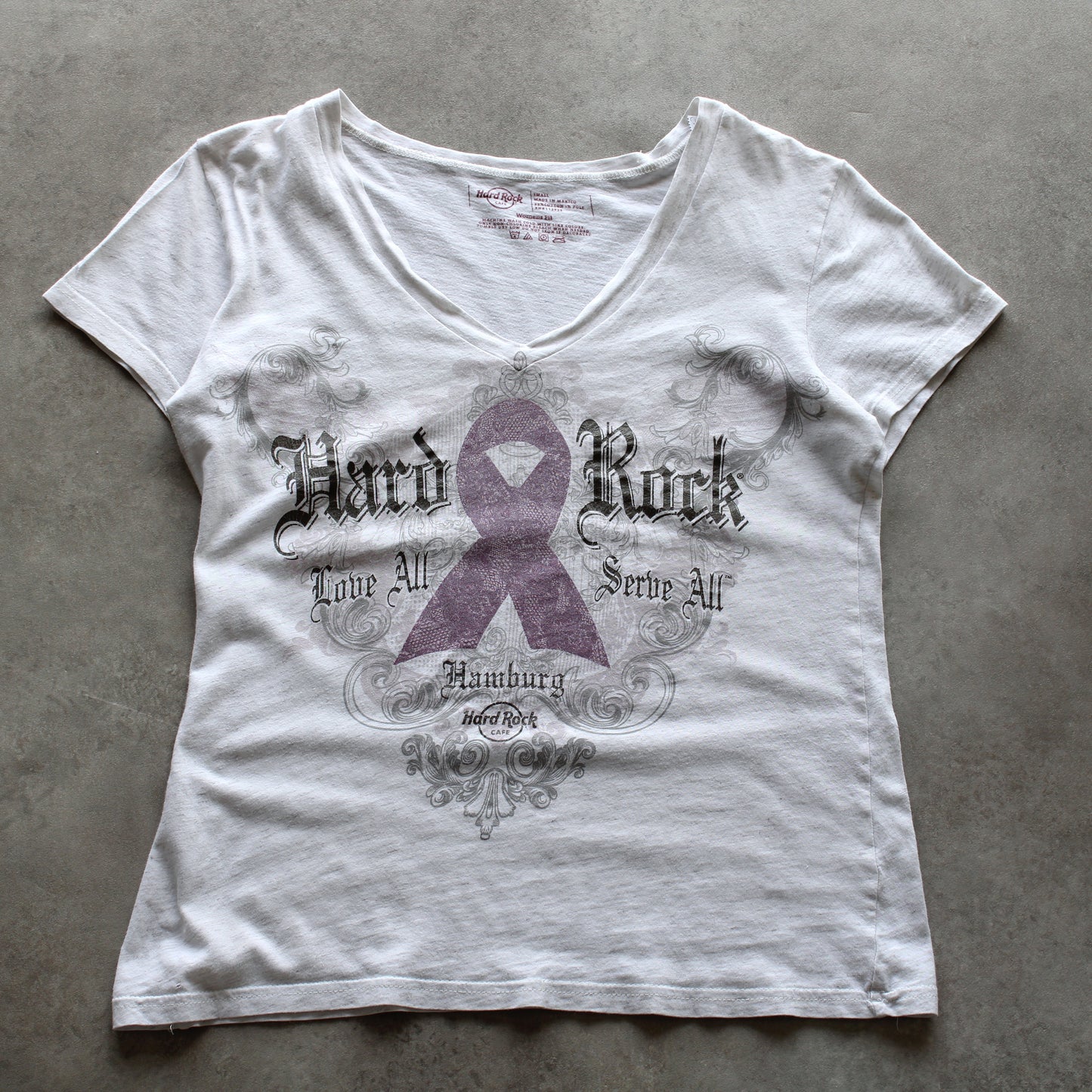 Hard Rock Cafe Hamburg T-Shirt (Woman-S)