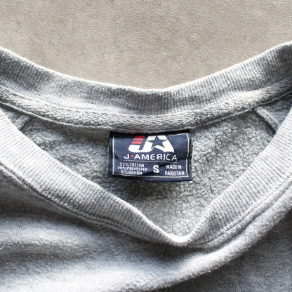 J. America Chickasha Printed Sweatshirt – Grey (Man-S)