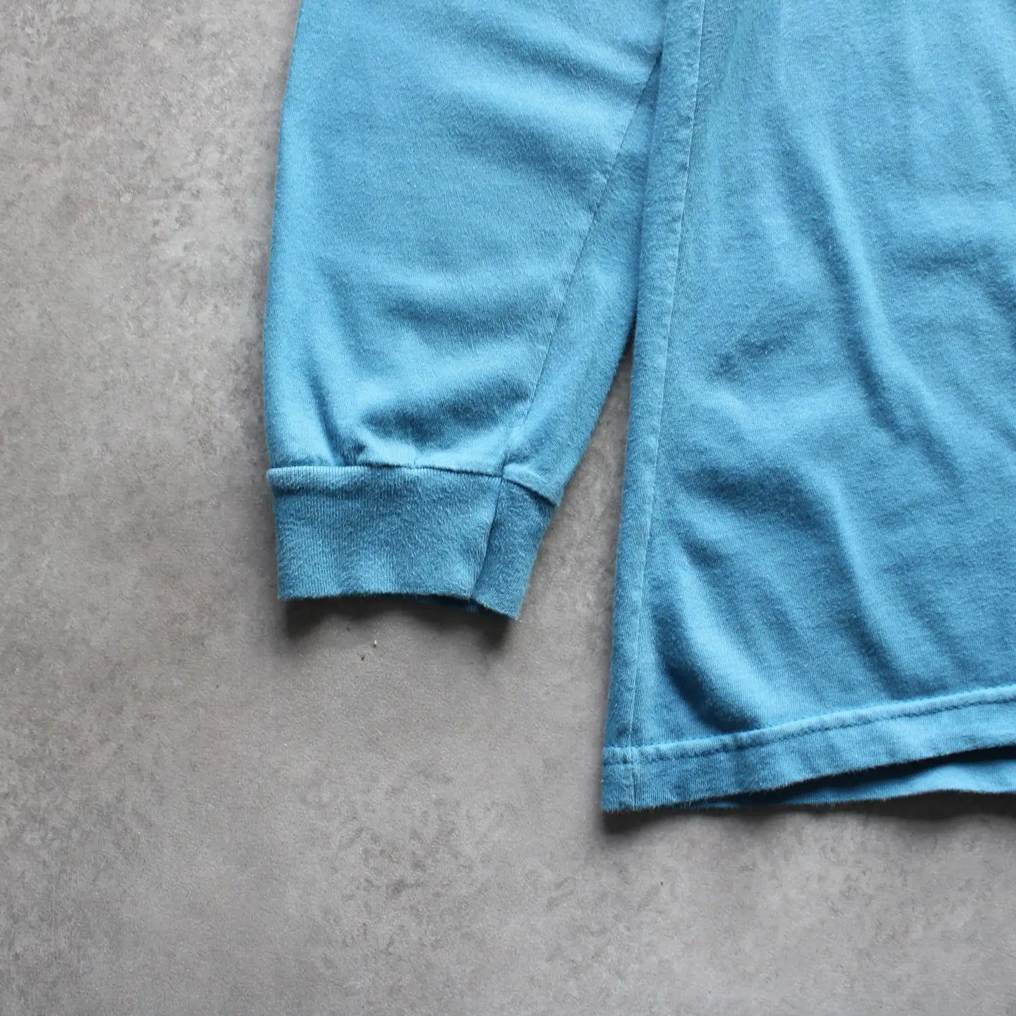 Stüssy Embroidered Lightweight Hoodie – Teal Blue (Man-L)