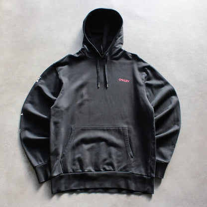 Oakley Printed Hoodie – Black (Man-M)
