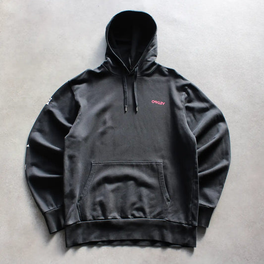 Oakley Printed Hoodie – Black (Man-M)