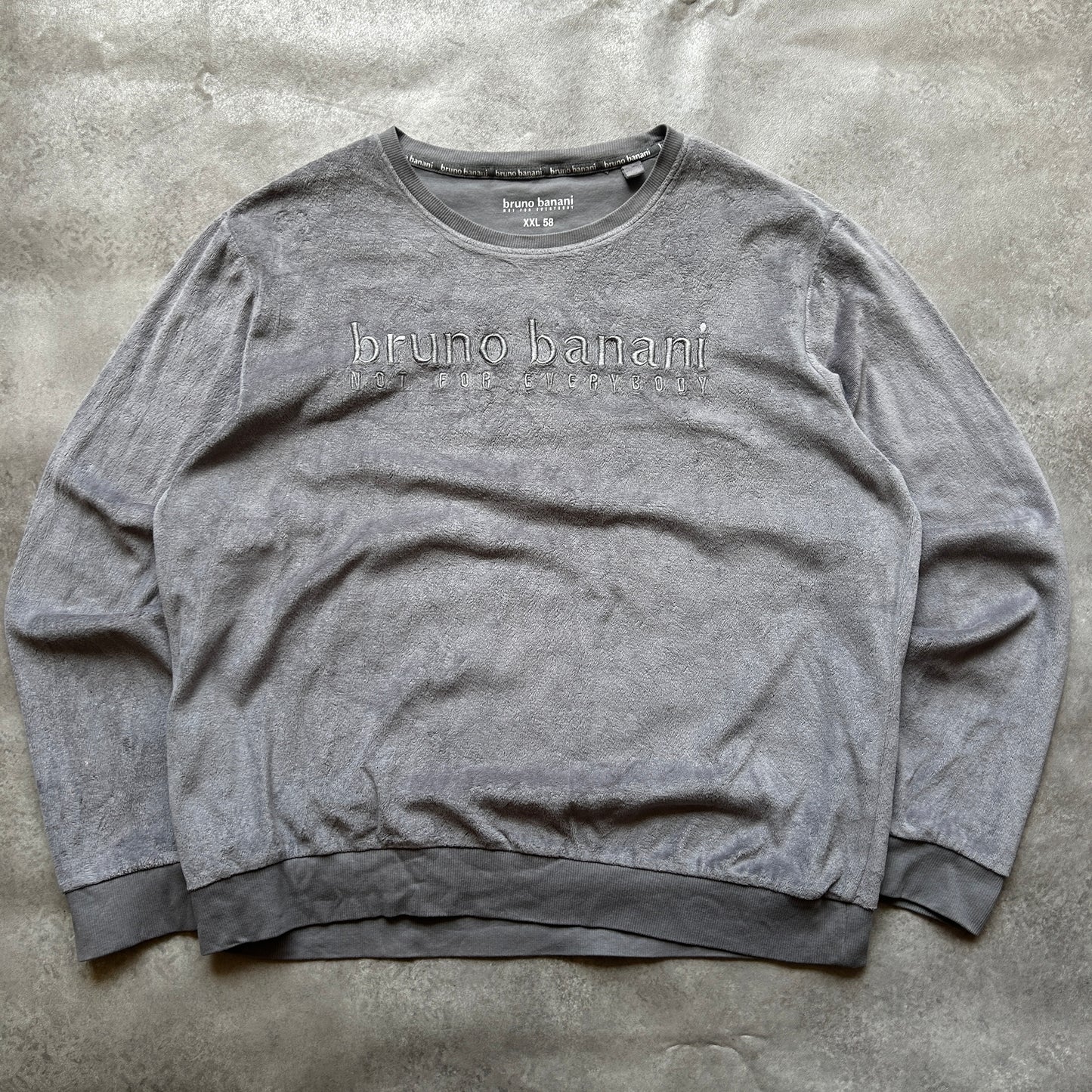 Bruno Banani Grey Logo Sweatshirt XXL