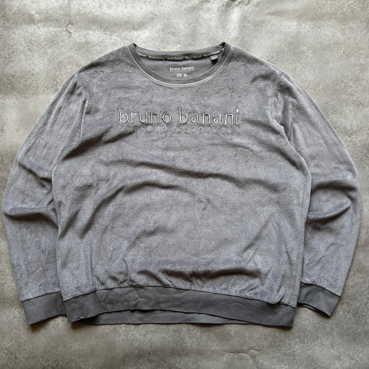 Bruno Banani Grey Logo Sweatshirt XXL