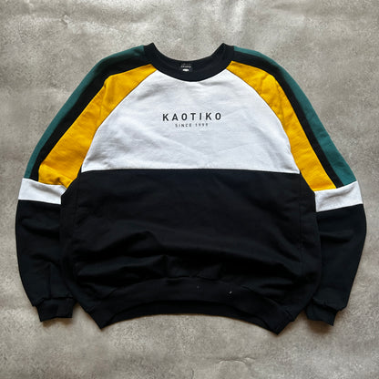 Kaotiko Colorblock Sweatshirt L