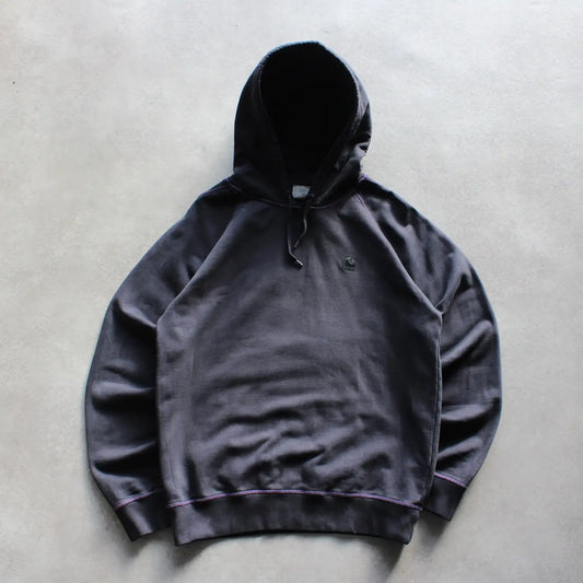 Carhartt Embroidered Small Logo Hoodie – Navy (Man-M)