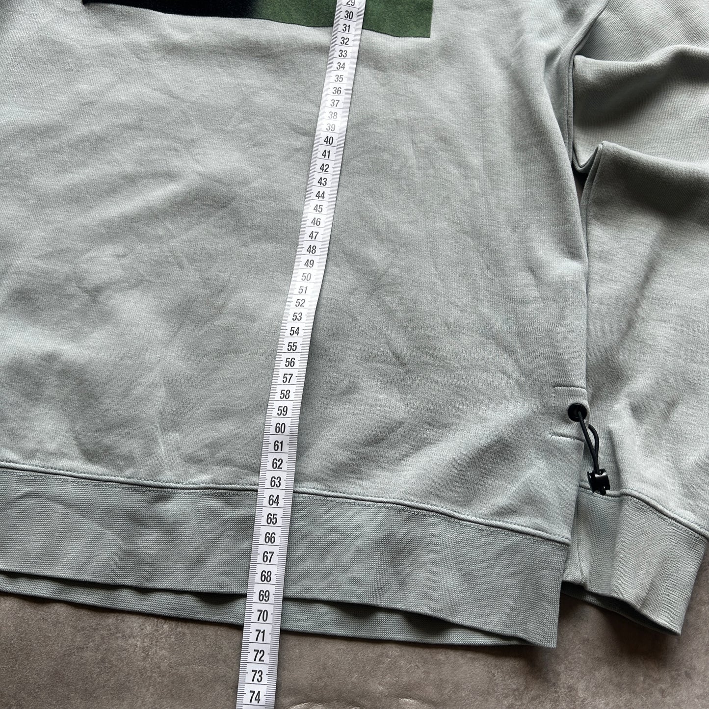 Genti Grey Logo Sweatshirt S