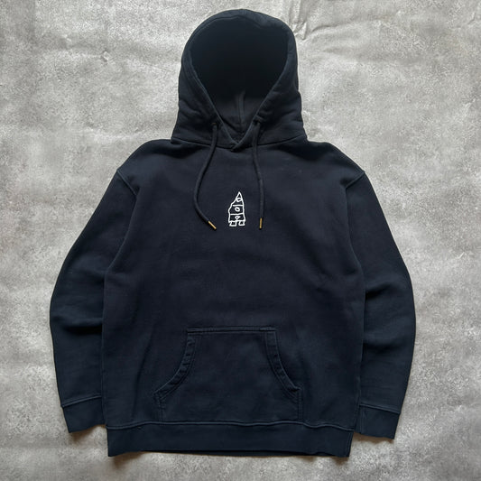 Oderso Black Rocket Hoodie M