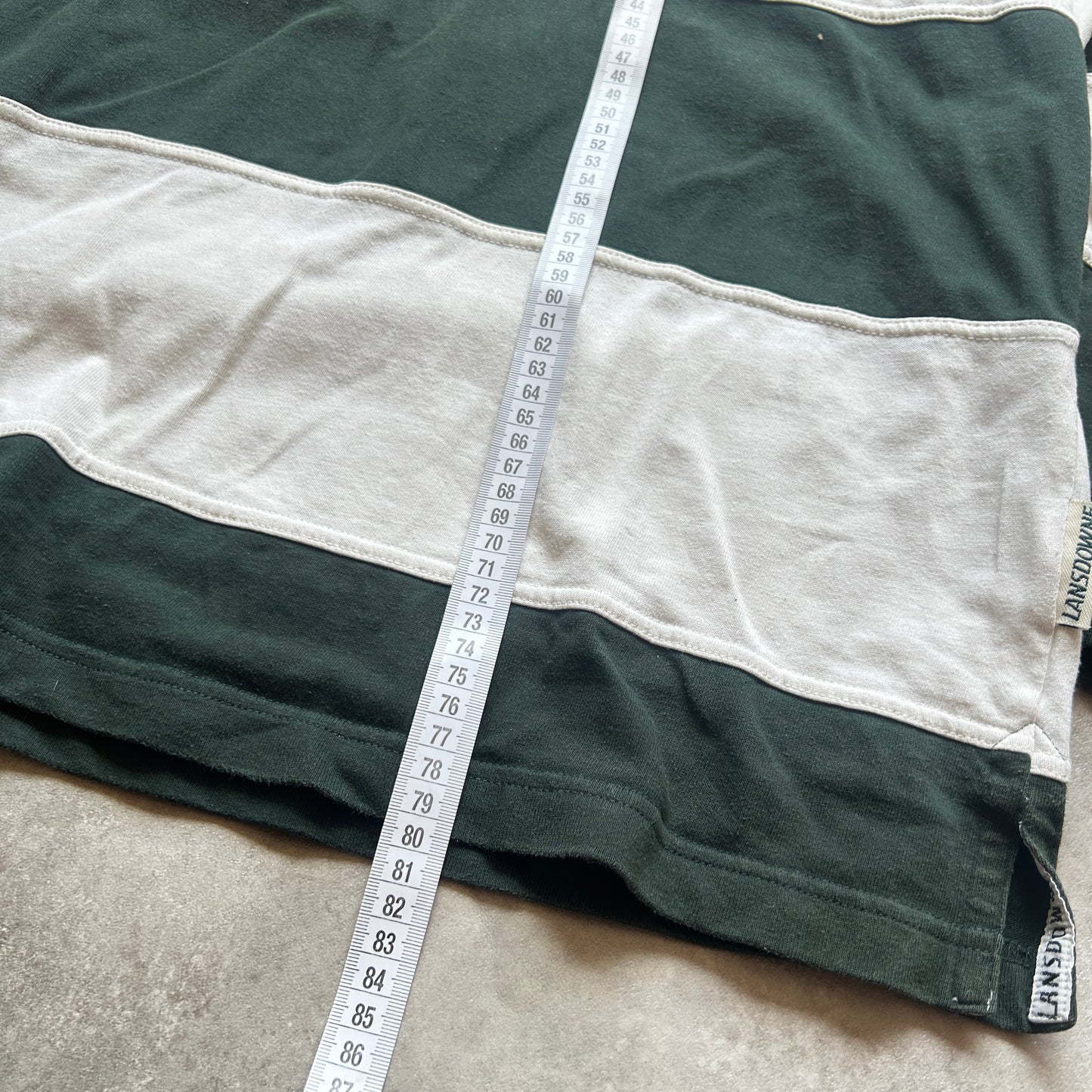 Lansdowne Striped Rugby Shirt XL