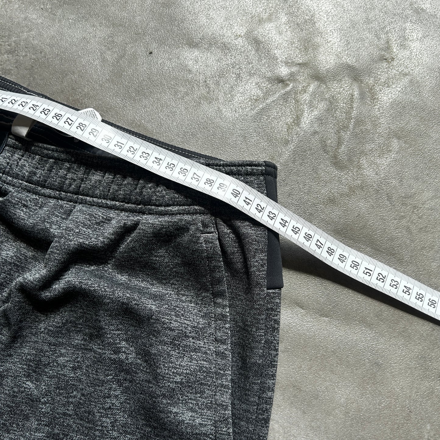 Adidas Grey Logo Joggers L