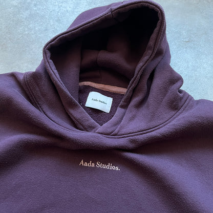 Aada Studios Burgundy Hoodie L