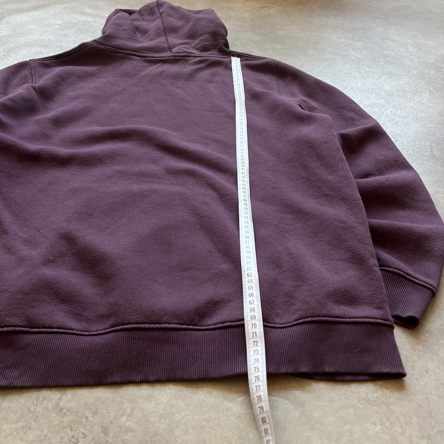 Aada Studios Burgundy Hoodie L
