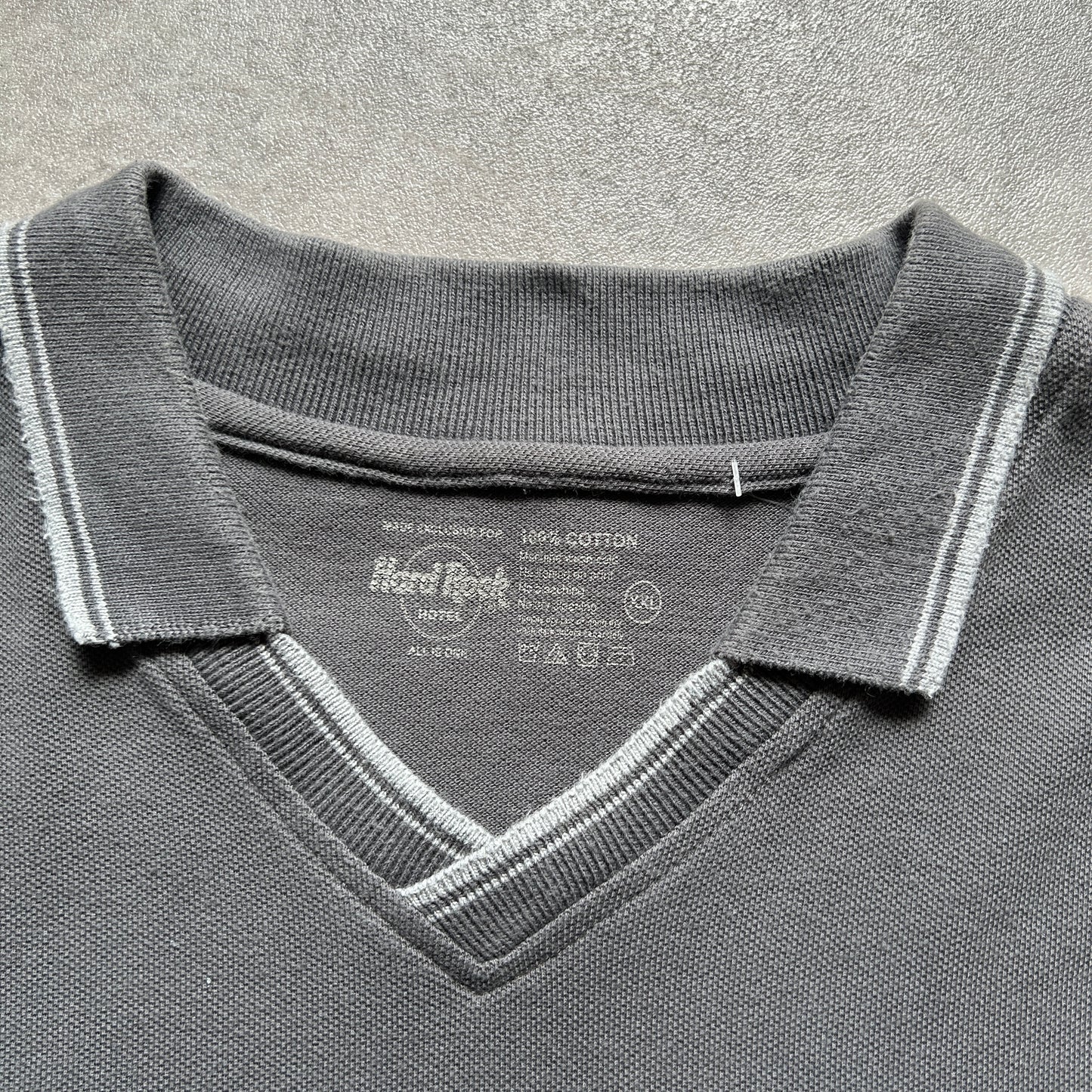 Hard Rock Cafe Bali Grey Polo Shirt XXL