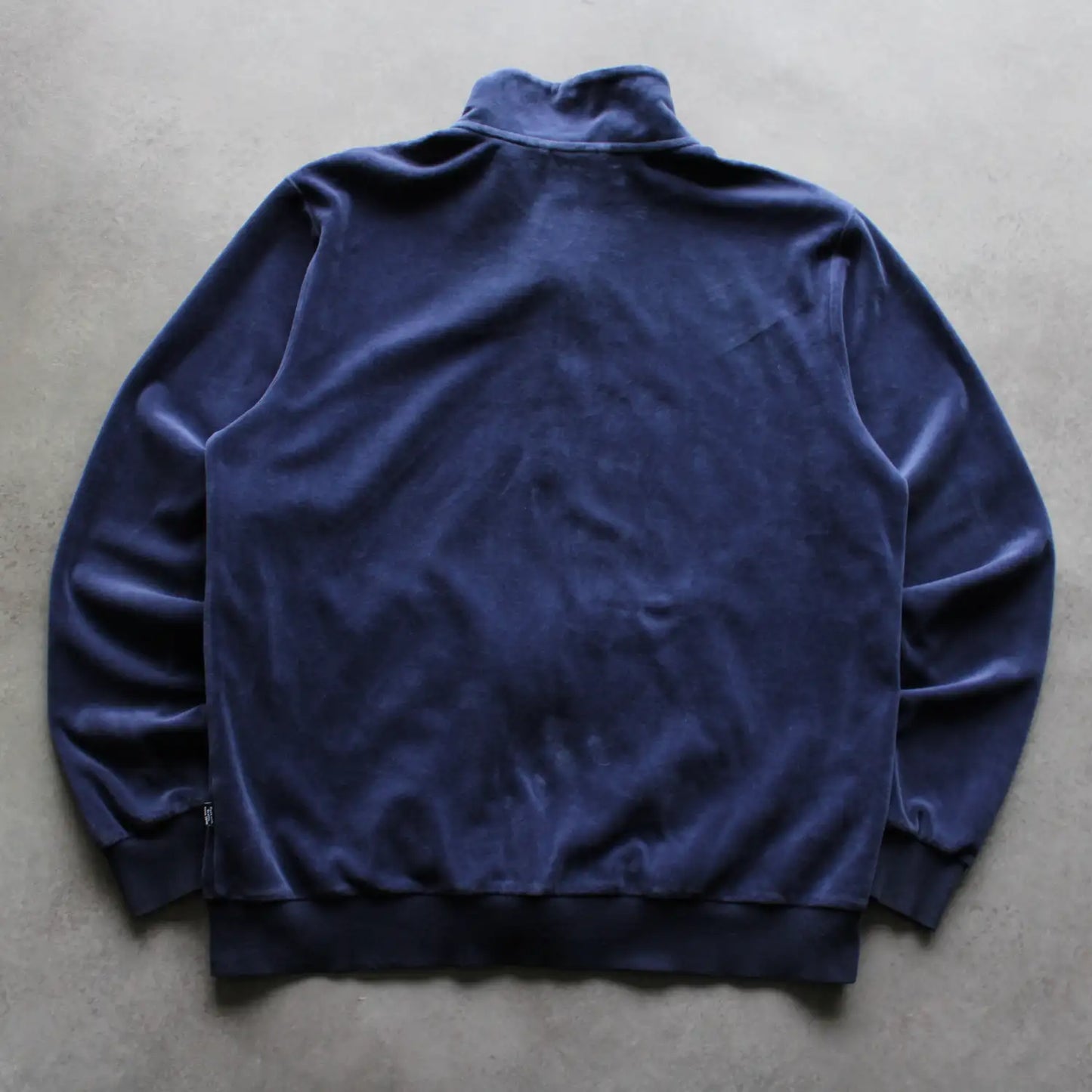 Puma Velour Zip-Up Jacket – Navy (Man-M)