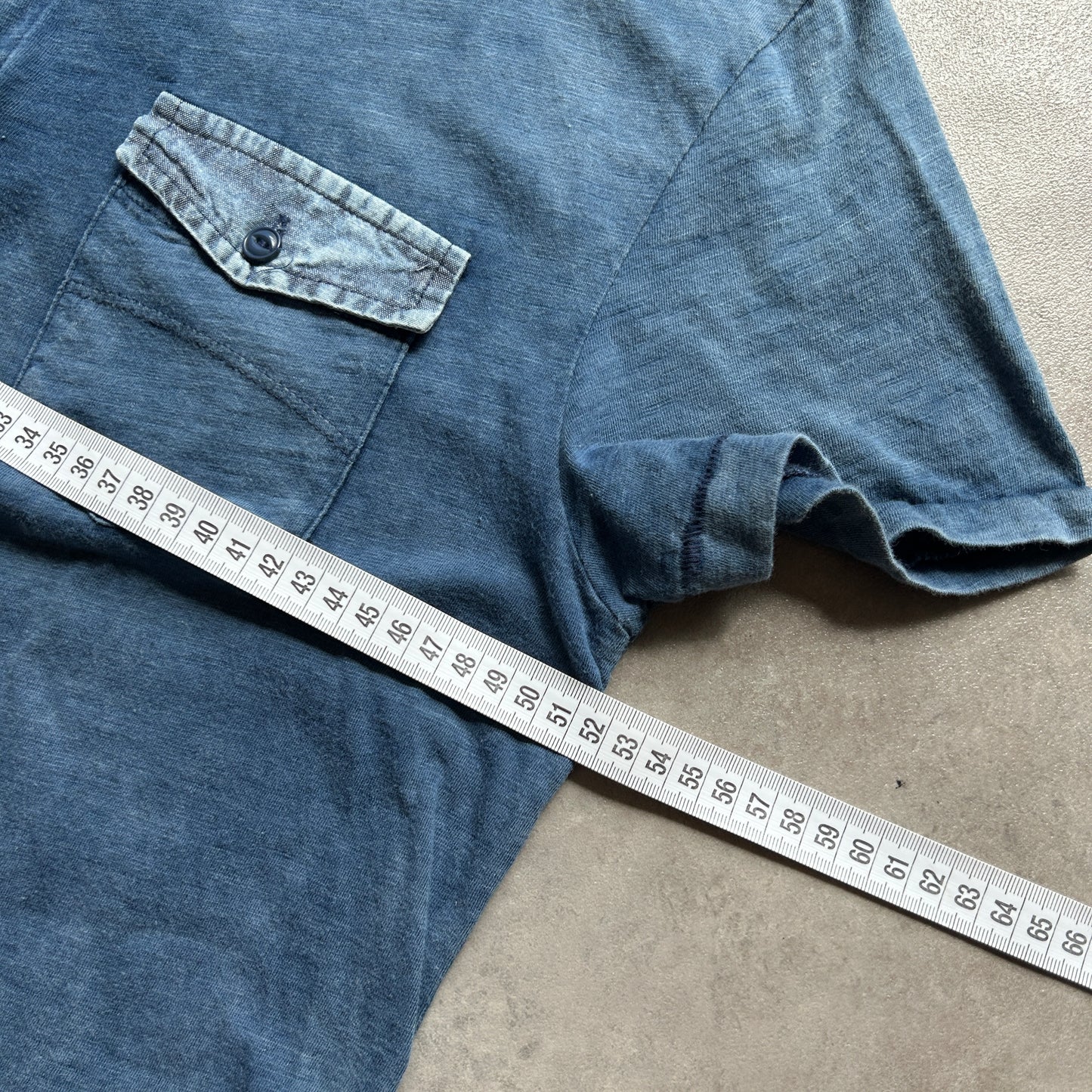 Armani Jeans Blue Polo Shirt XL