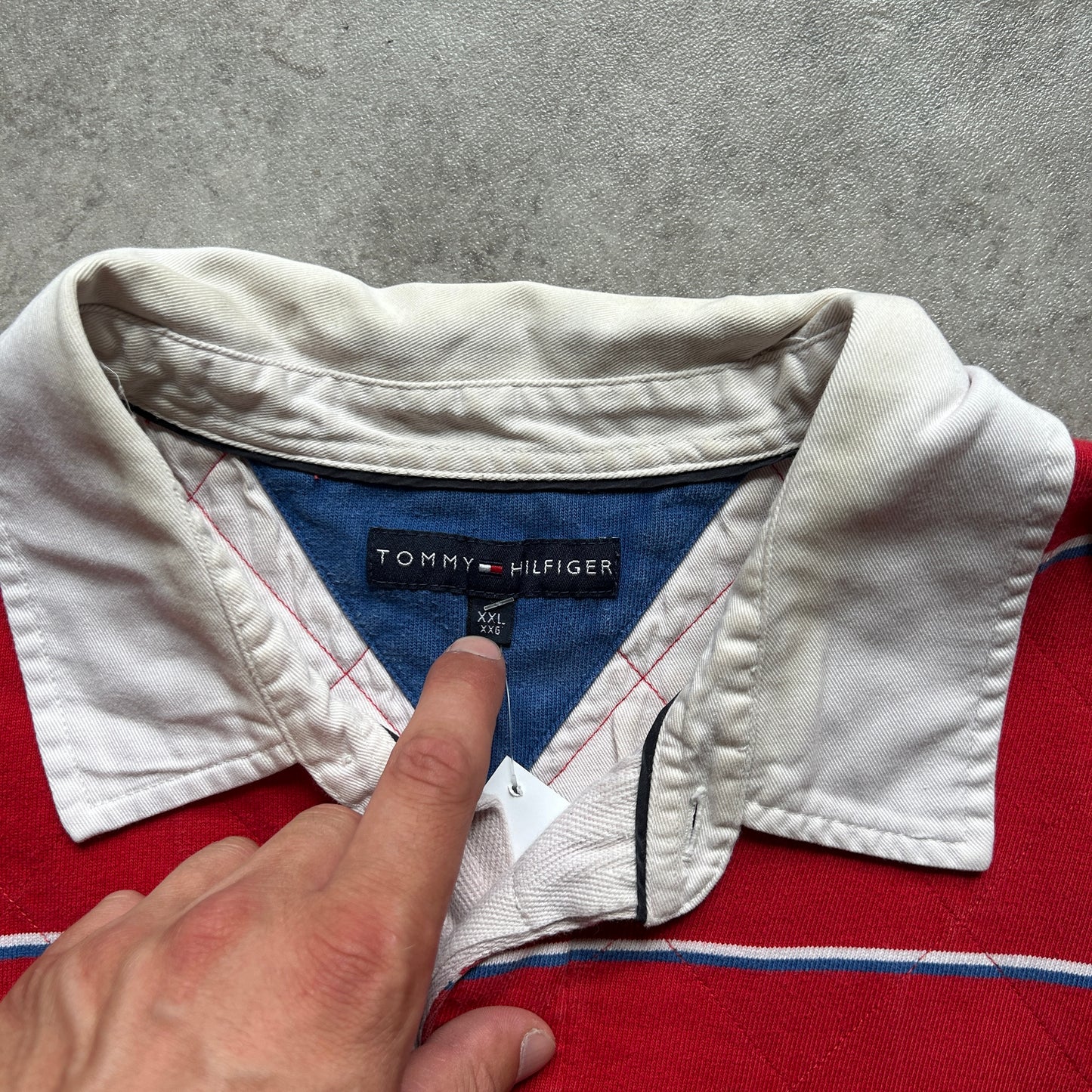 Tommy Hilfiger Striped Rugby Shirt XXL
