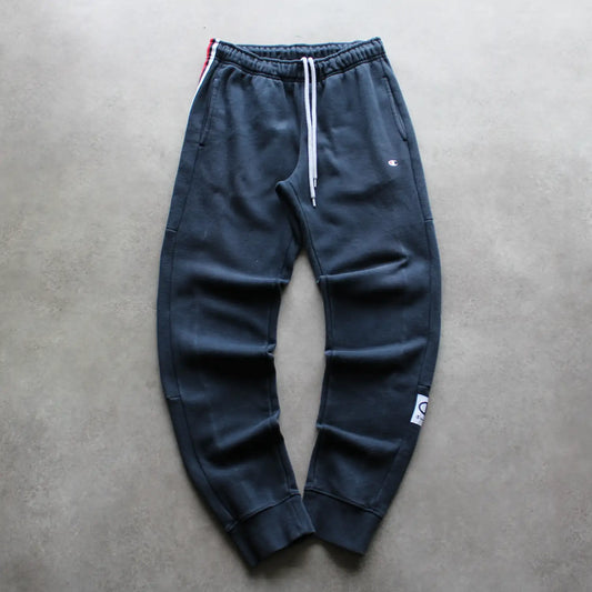 Champion Side Printed Sweatpants – Black (Man-S)