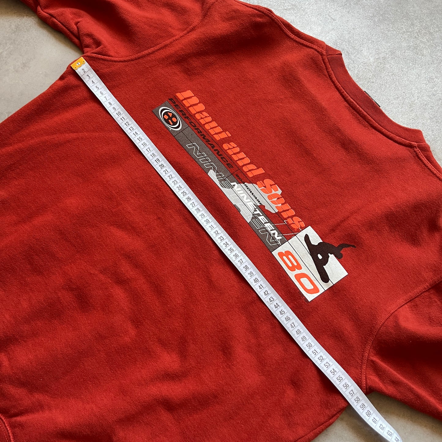 Maui And Sons Red Sweatshirt M
