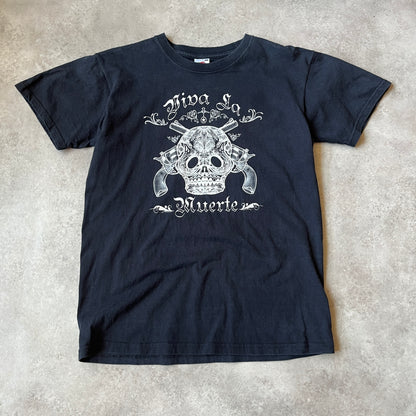 Fruit Of The Loom Vida La Muerte T-Shirt M