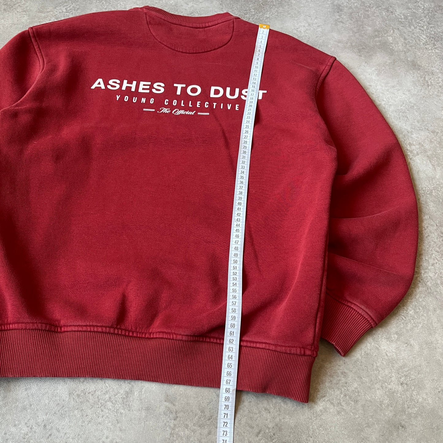 Ashes To Dust Red Sweatshirt M