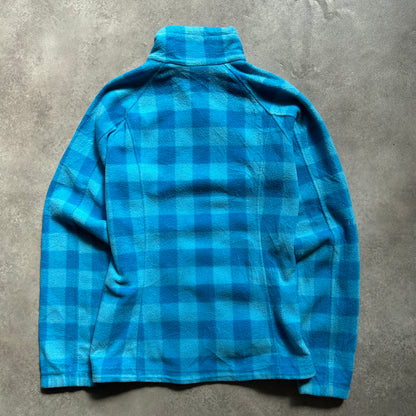Columbia Plaid Fleece Jacket L