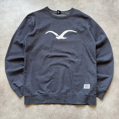 Cleptomanicx Grey Sweatshirt M