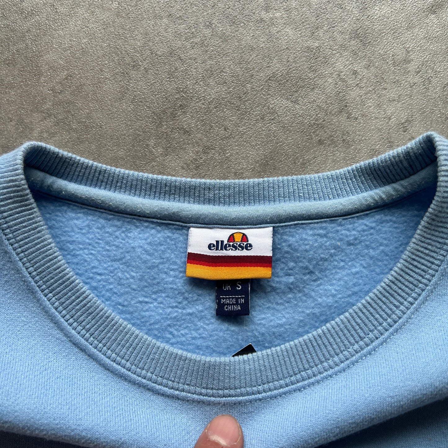 Ellesse Blue Sweatshirt S