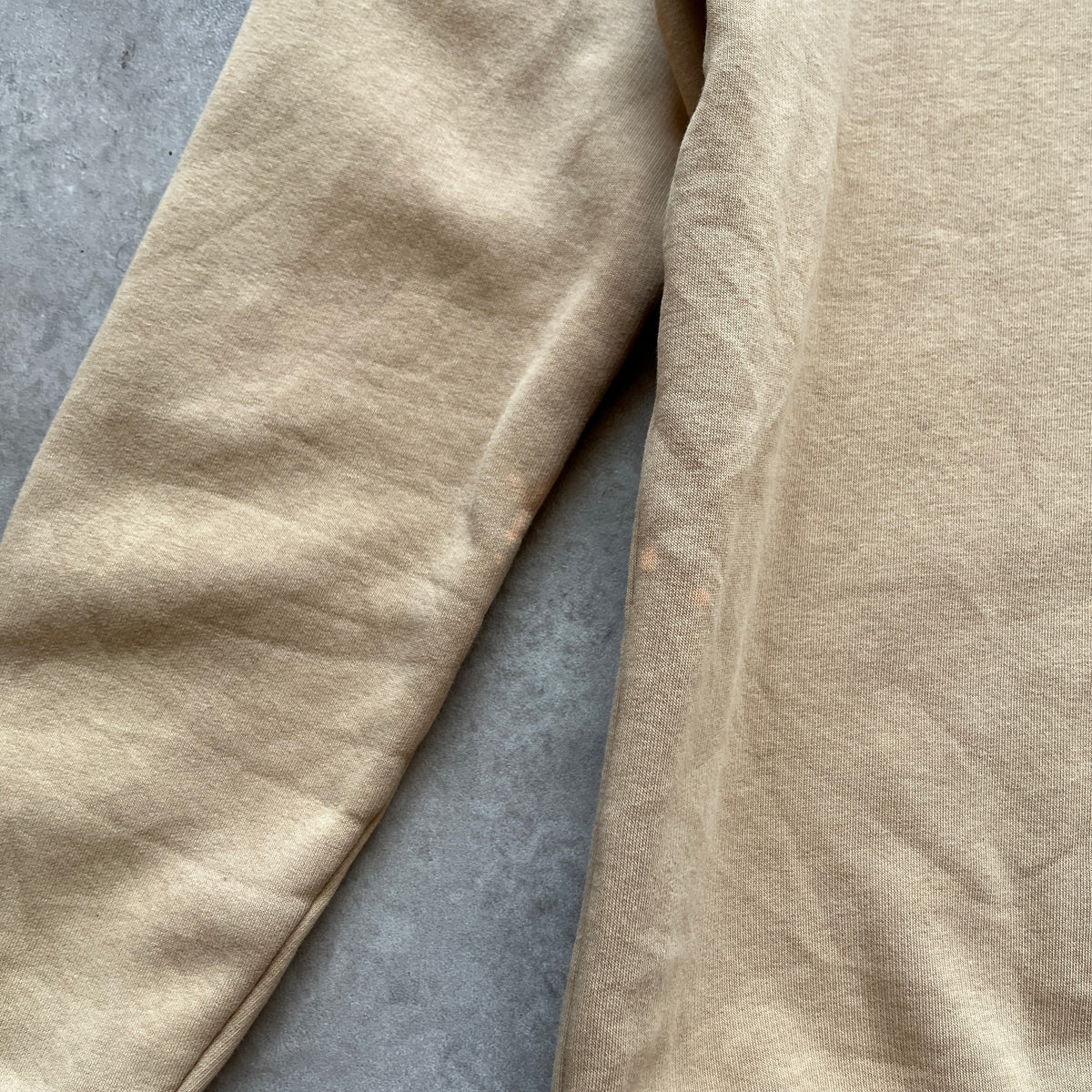 Daily Aesthetikz Beige Hoodie L