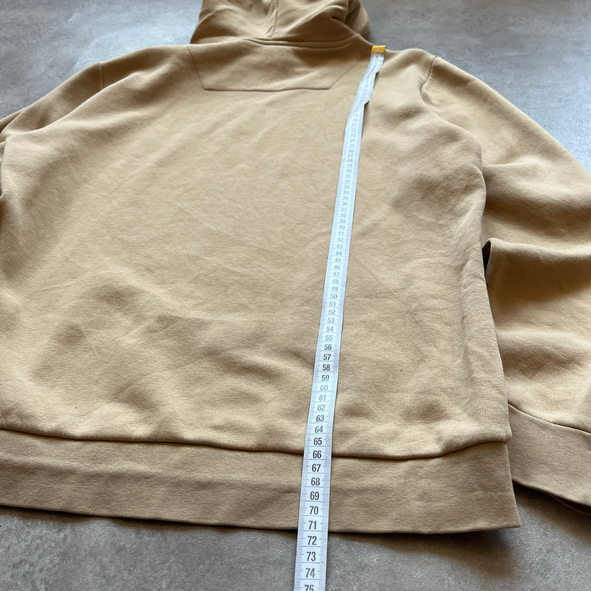 Daily Aesthetikz Beige Hoodie L