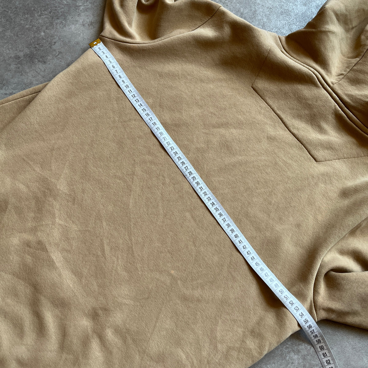 Daily Aesthetikz Beige Hoodie L