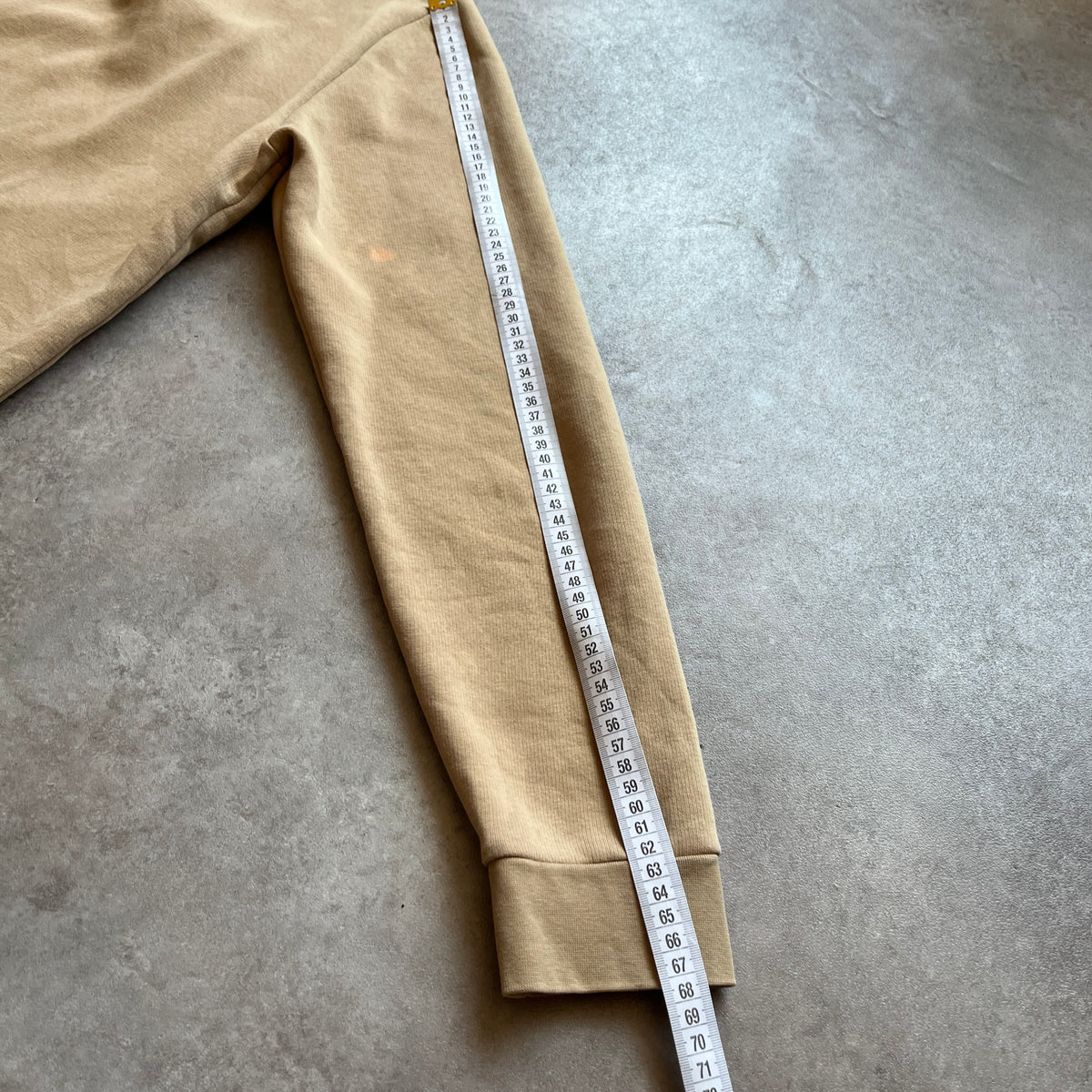 Daily Aesthetikz Beige Hoodie L