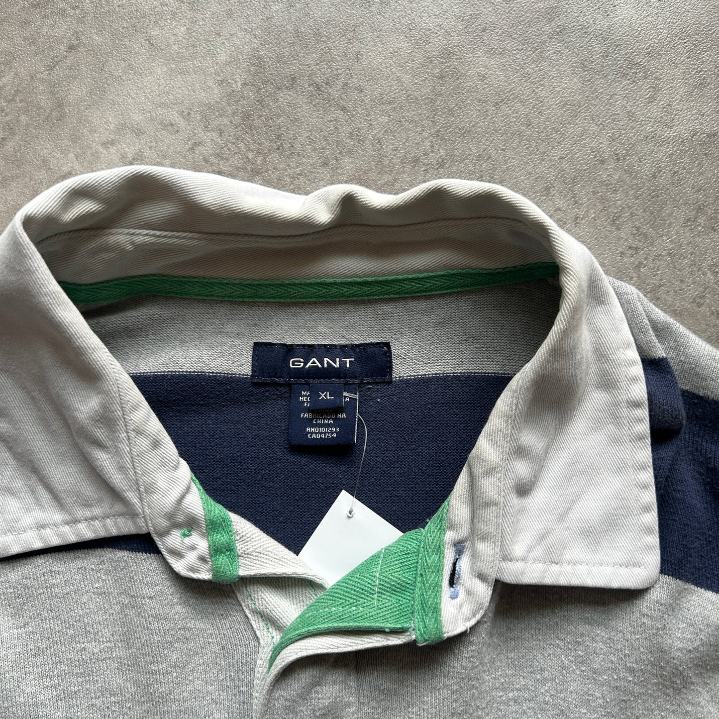 Gant Striped Rugby Shirt XL