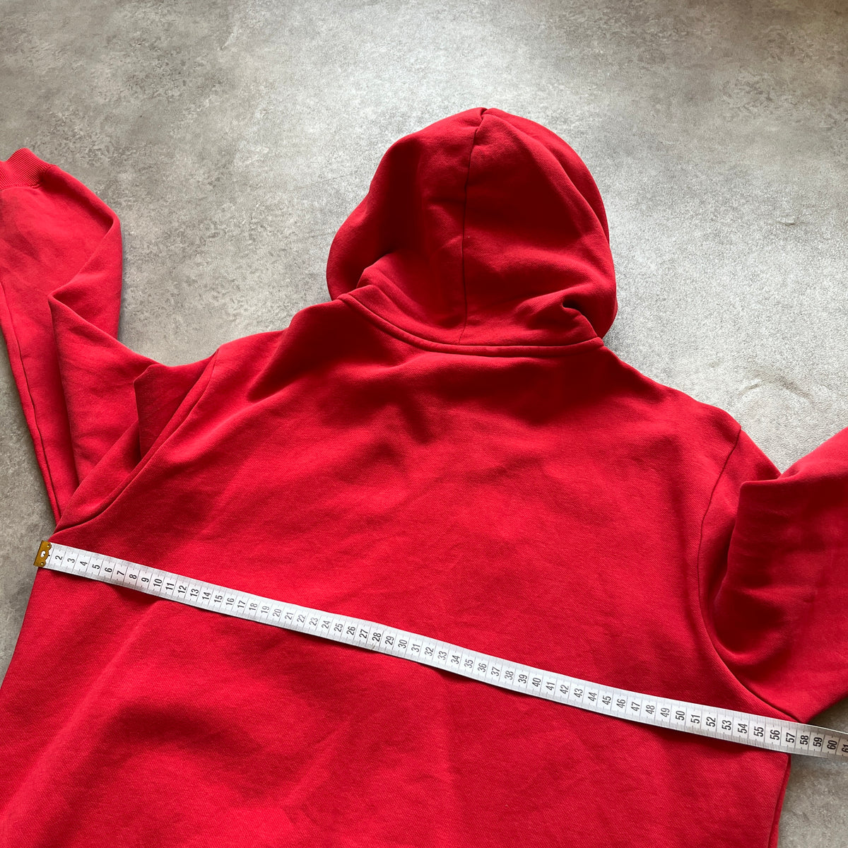 Puma Red Zip Hoodie L