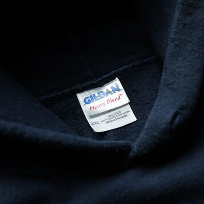 Gildan West Virginia University Printed Hoodie – Navy (Man-XXL)