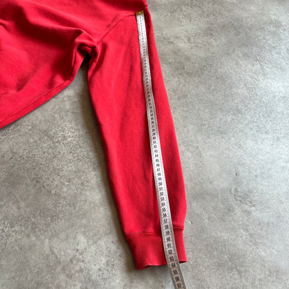 Puma Red Zip Hoodie L
