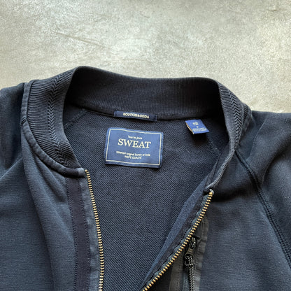 Scotch & Soda Navy Zip Sweatshirt S