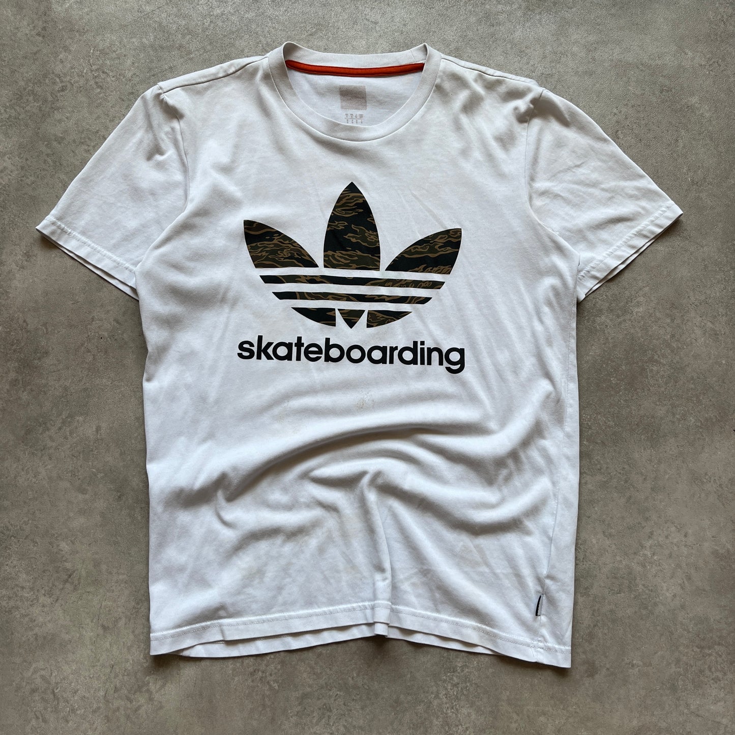 Adidas Skateboarding White T-Shirt S