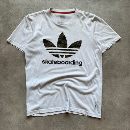Adidas Skateboarding White T-Shirt S