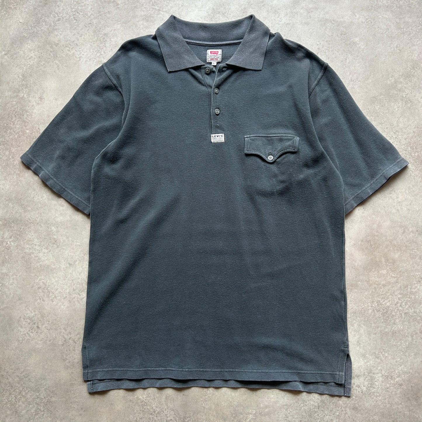 Levi’s Black Polo Shirt L