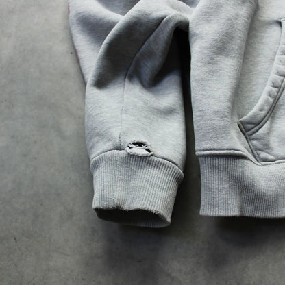 Tommy Jeans Flag Logo Hoodie – Grey (Man-M, Flawed)