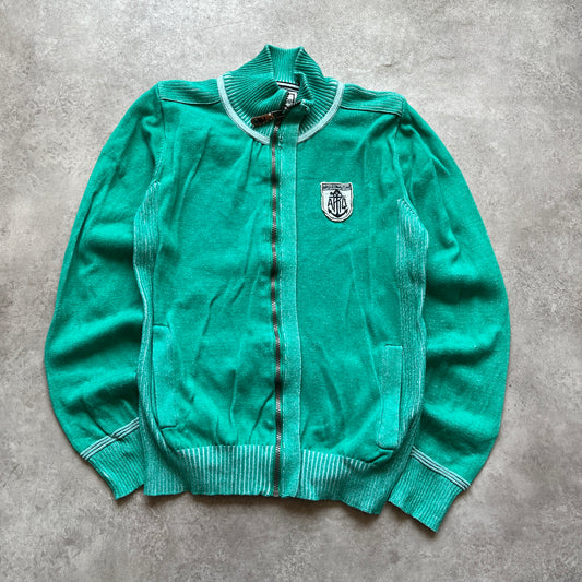 Arqueonautas Green Zip Cardigan S