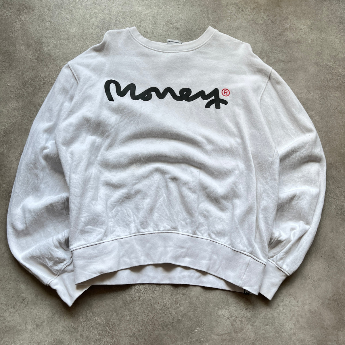 Money White Sweatshirt L