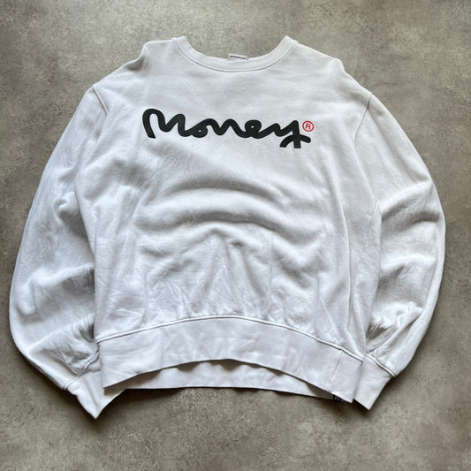 Money White Sweatshirt L