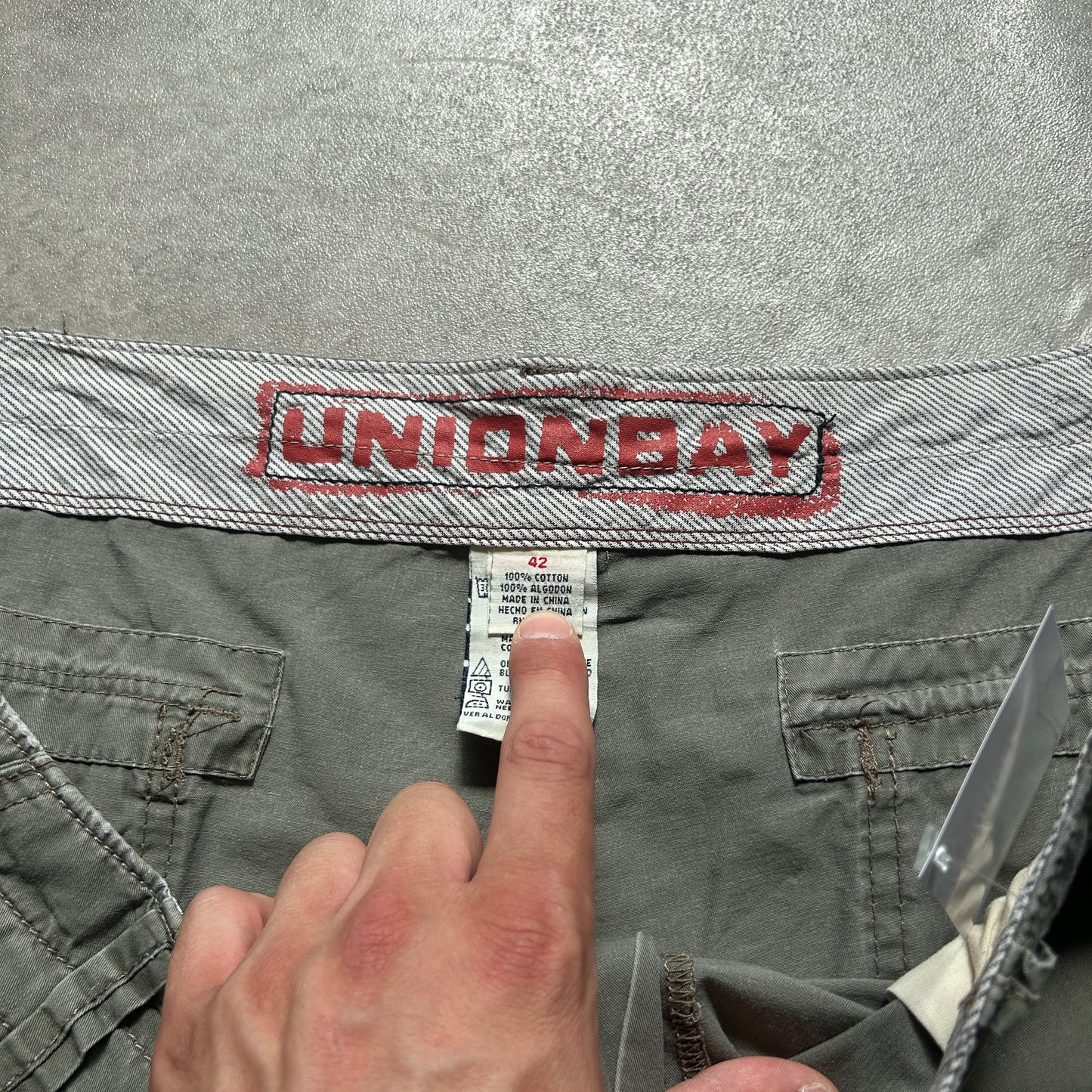 Union Bay Cargo Shorts W42