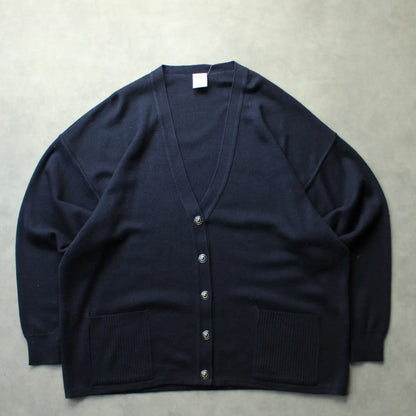 Roberto Sarto Classic Knit Sweater – Navy Blue (Man-L)