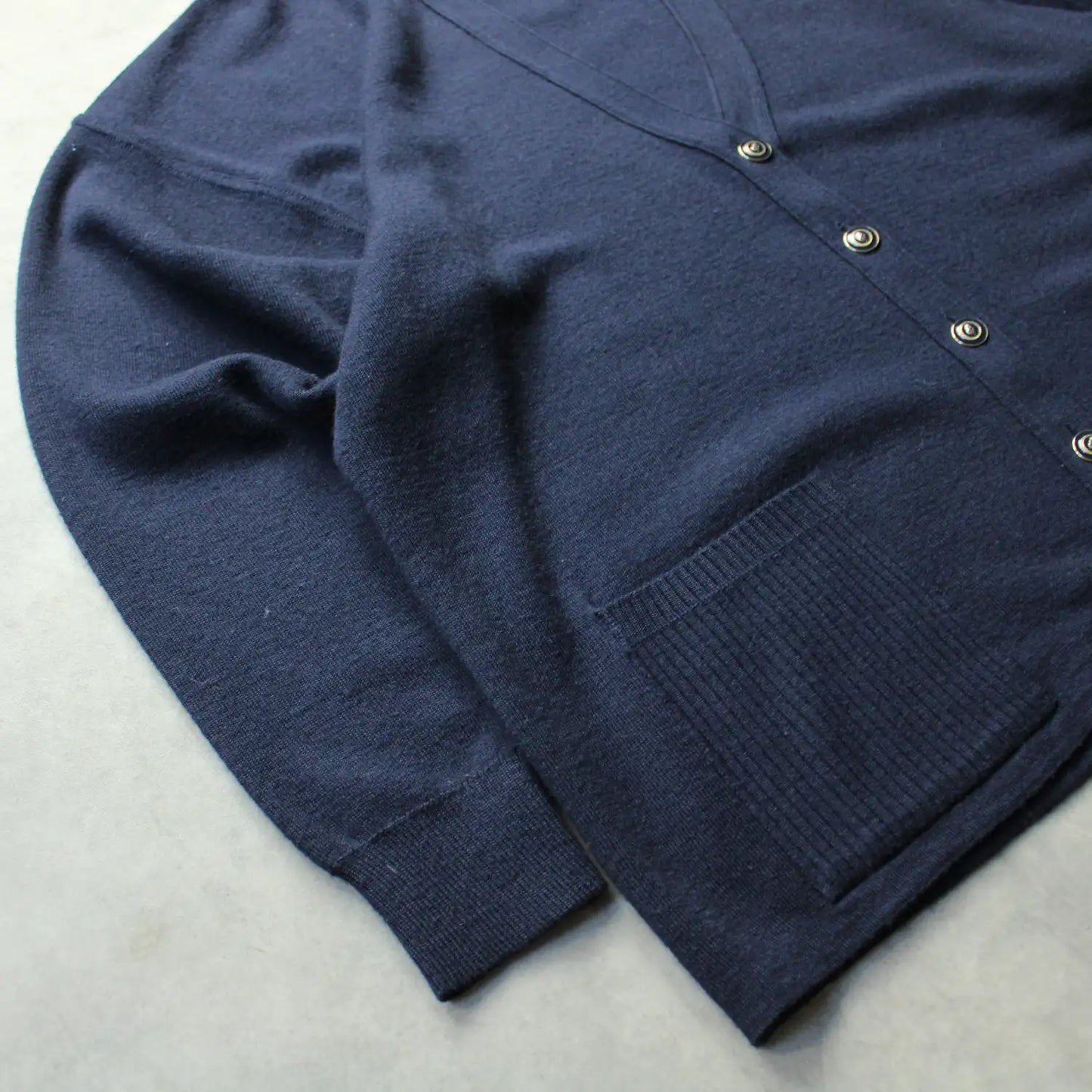 Roberto Sarto Classic Knit Sweater – Navy Blue (Man-L)