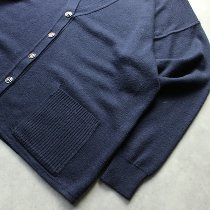 Roberto Sarto Classic Knit Sweater – Navy Blue (Man-L)