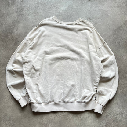 Review Peace Will Win Cream Sweatshirt M